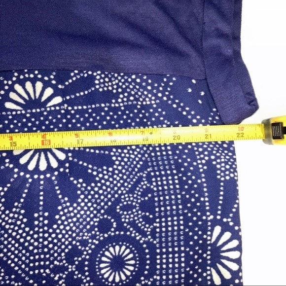 Rewind Boho Blue Blouse Top Size XL - Picture 4 of 5